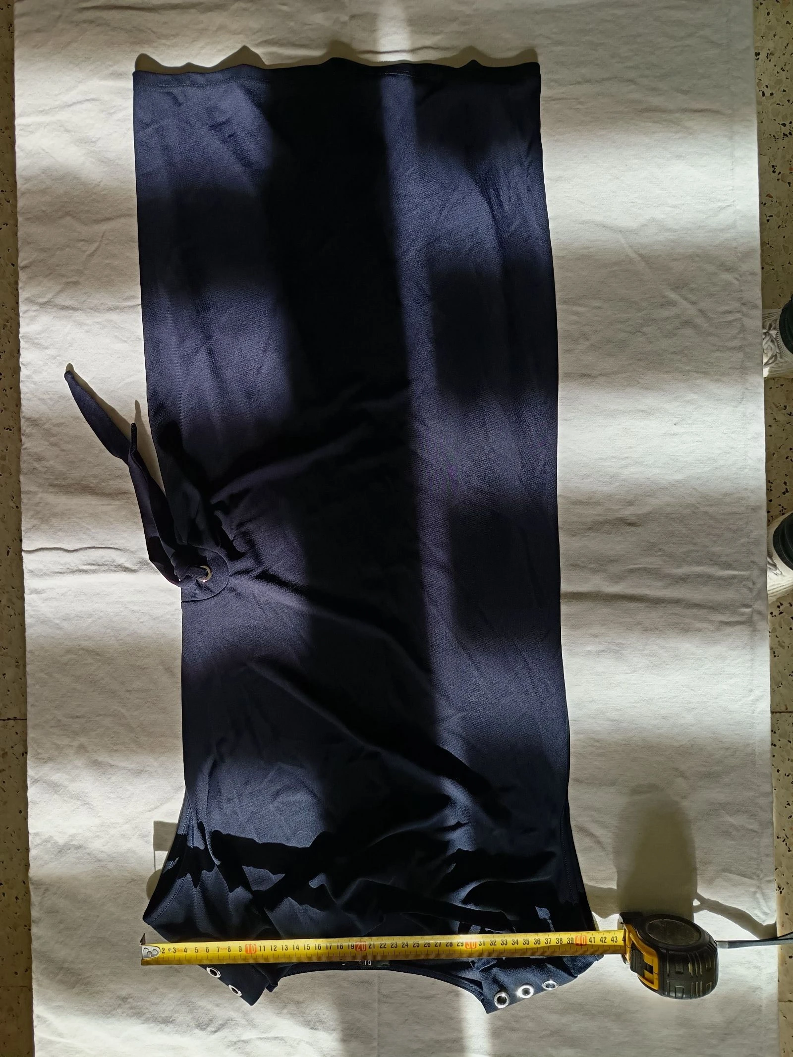 Vestido preto drapeado RIU Paris Tamanho 36 Excelente estado como novo – photo 6